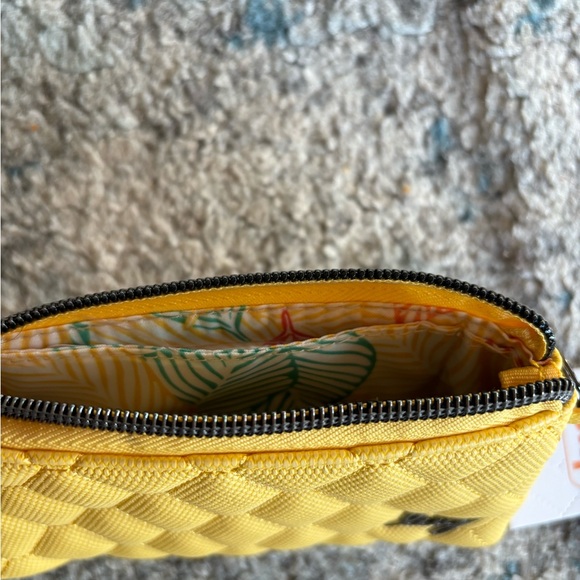 NWT Lug volley mini, NWT metro XL and NWOT matte luxe circle pouch in banana. - Picture 4 of 5